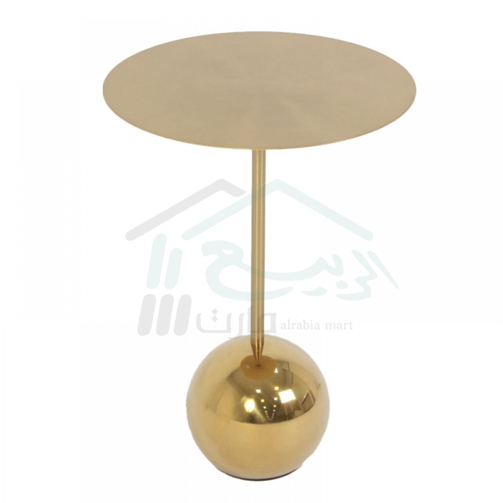 طاولة جانبية حديد ذهبي رقم SSL012