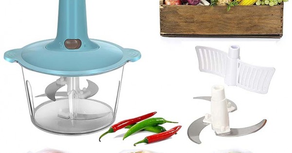 Multi Funtion Hand Pushing Cooker Chopper Manual Tekan Chop Chopper Blender  Manual