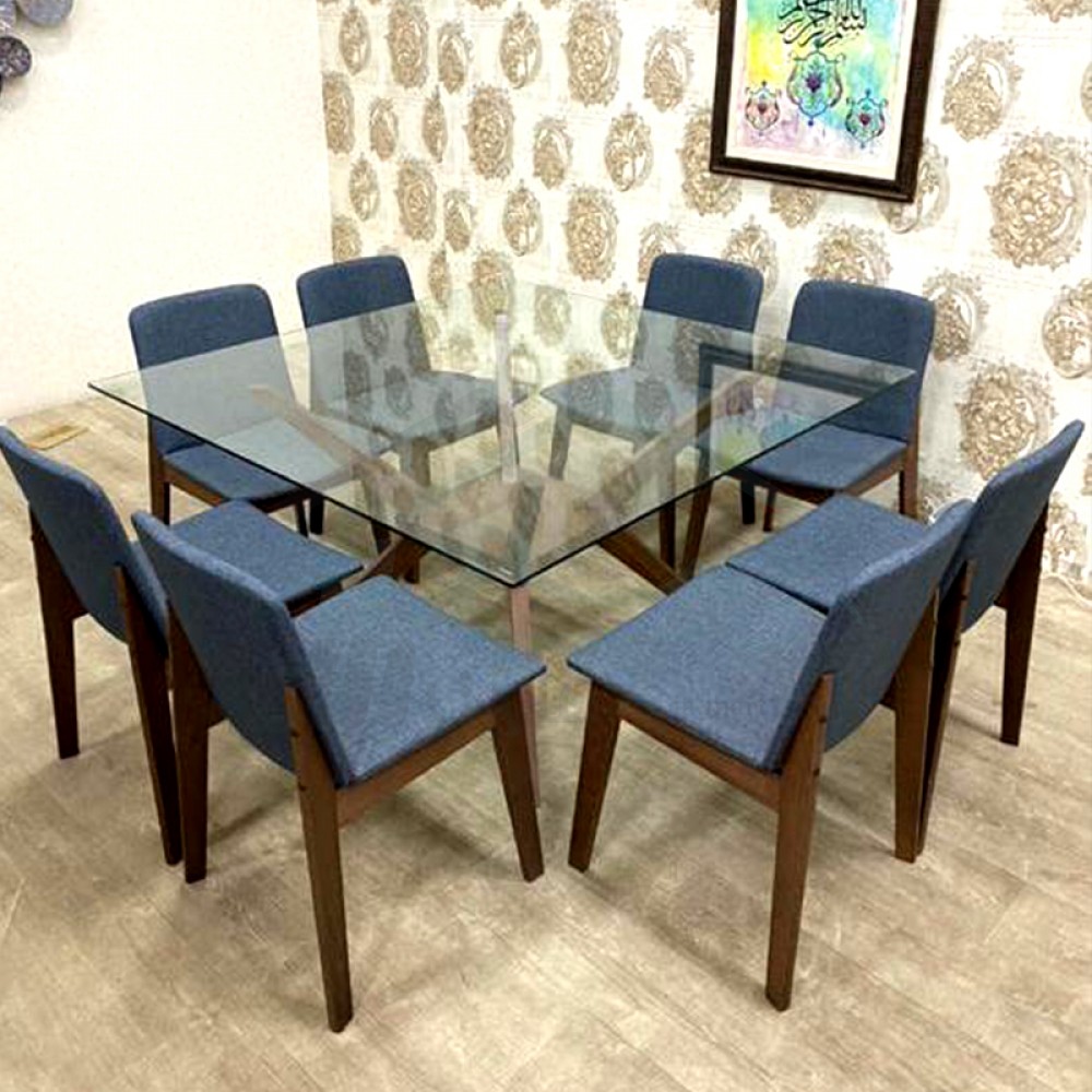 Dining table + 8 chairs, model: 6869+3915