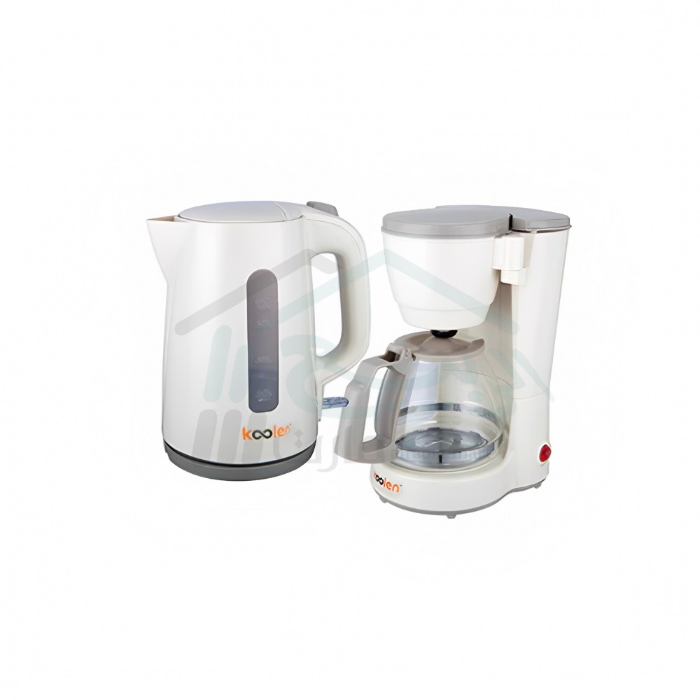  طقم الافطار مكينة قهوة + غلاية  كولين
