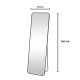  مرآة ستاند ارضية طولية موديل ارتقاع 160سم عرض 50 سم ، موديل : A8-01BLACK