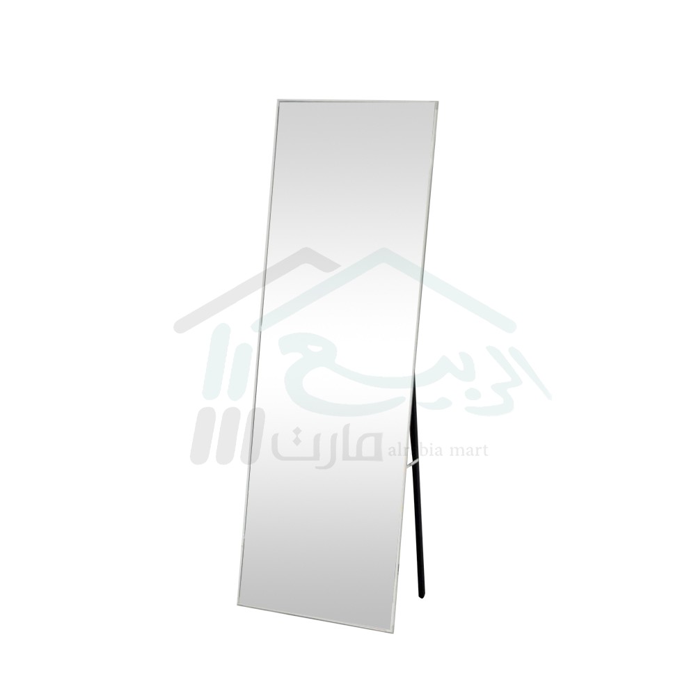  مرآة ستاند ارضية طولية موديل ارتقاع 150سم عرض 50 سم ، موديل : Z-02-1WHITE