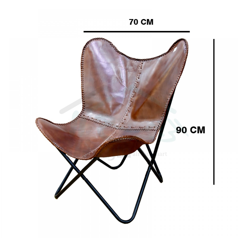  كرسي أثاث من الجلد من الحديد - داخلي في الهواء الطلق كرسي :CC05