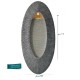 Large Oval Waterfall LED Light Gray Golden No.: 5006/1