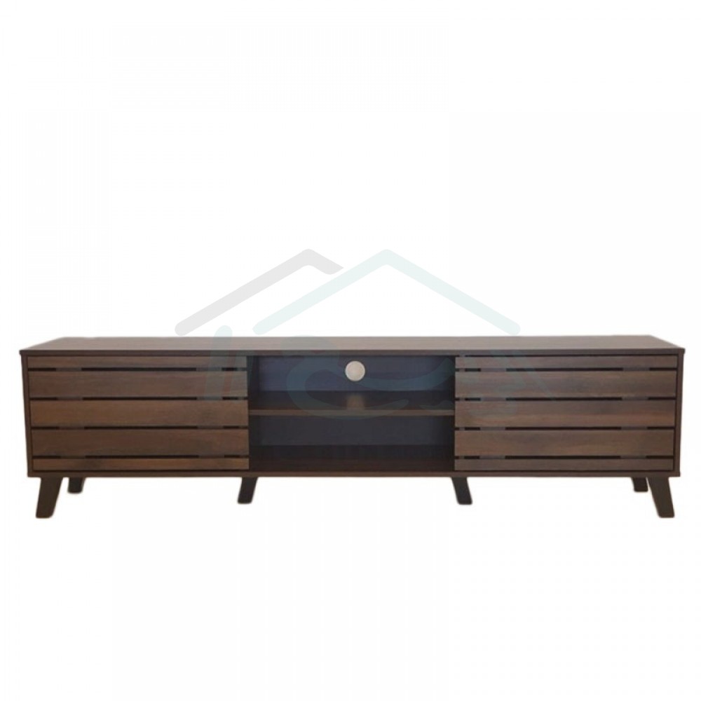  طاولة تلفاز  خشب بني مقاس 160 سم رقم: LF139