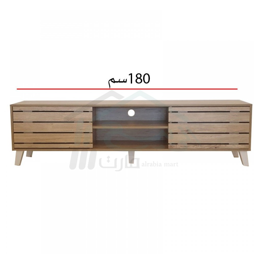  طاولة تلفاز خشب مقاس 180 سم رقم: LF139