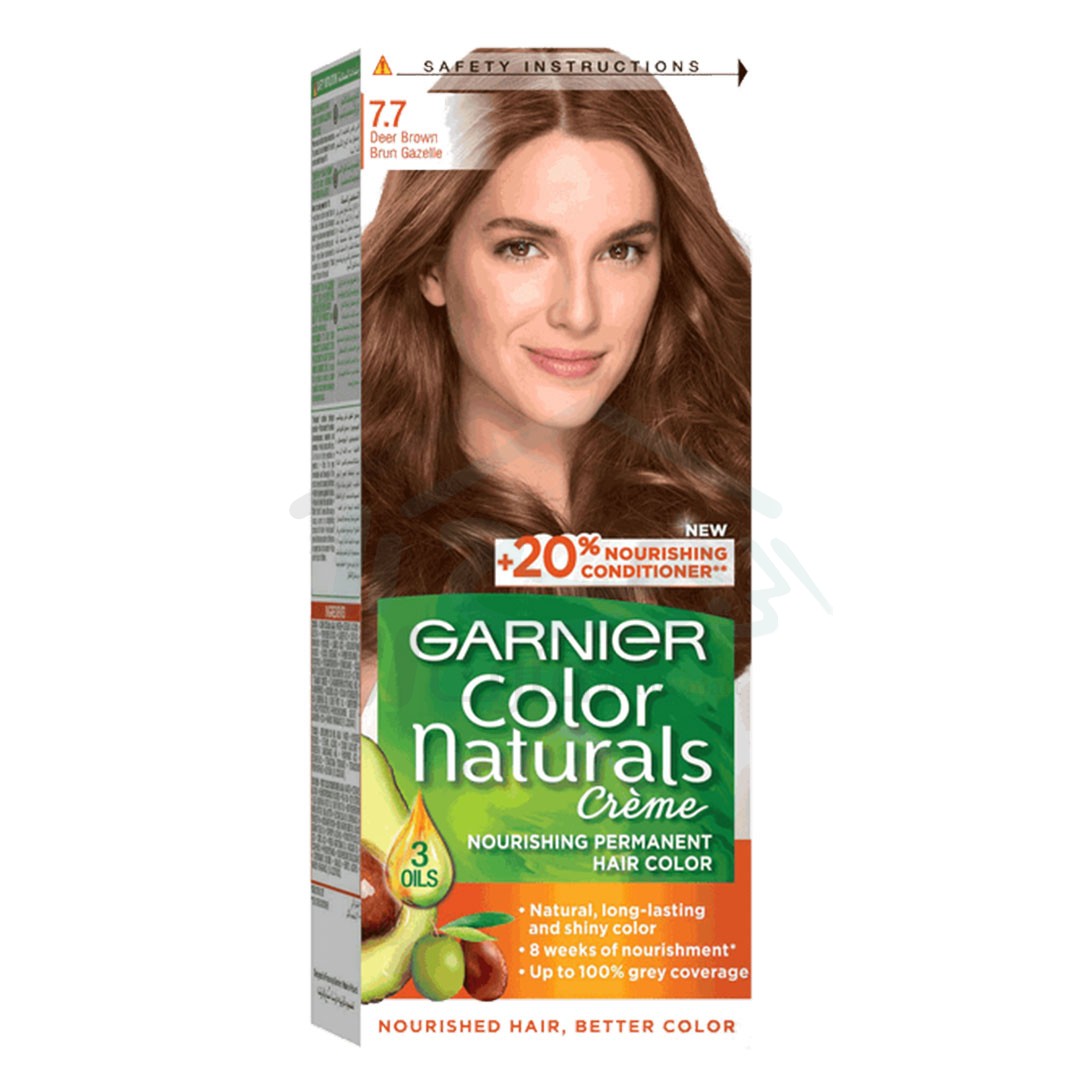 Garnier Color Naturals,  Deer Brown, Permanent Hair Color