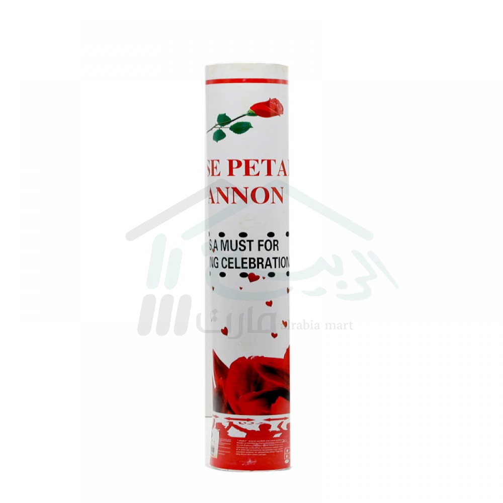 مدفع حفلات صغير ROSE PETAL (قنبلة حفلات) مقاس48سم رقم MM-6790