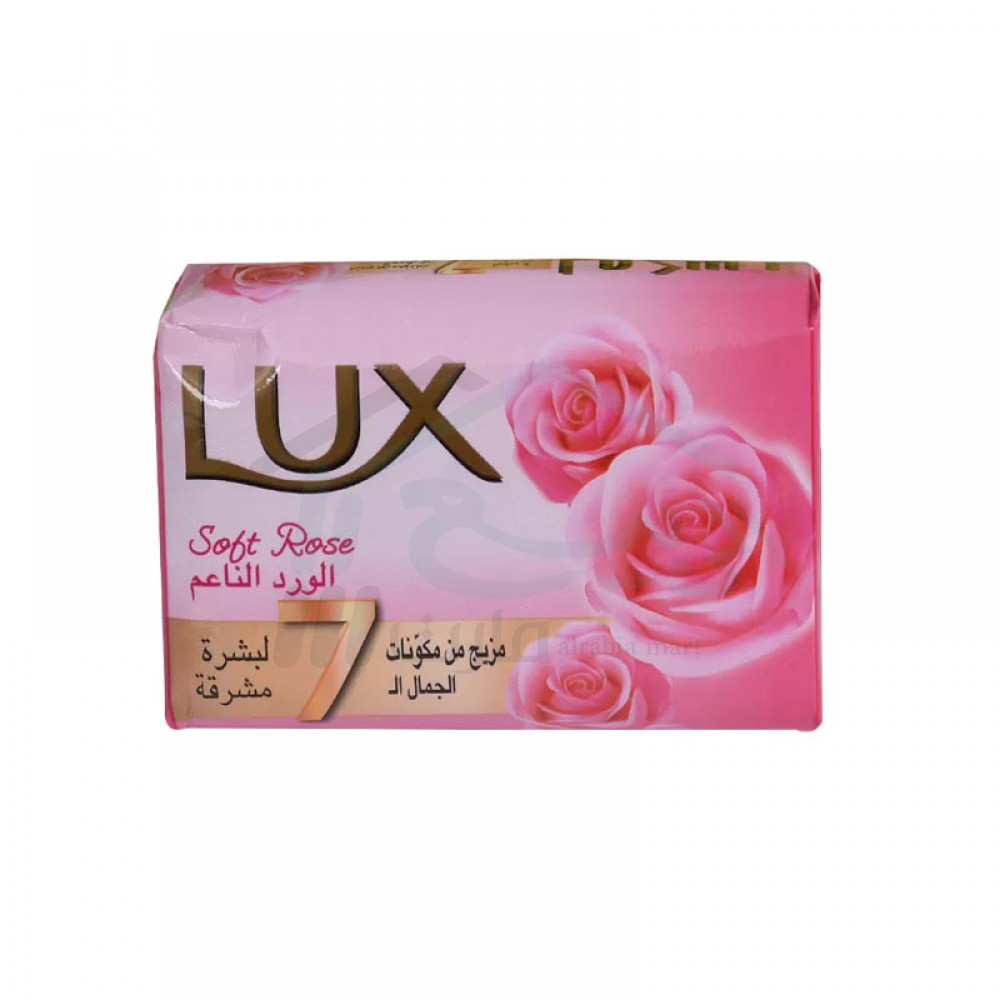 صابون لوكس الورد الناعم عبوة قيمة 6*75غرام