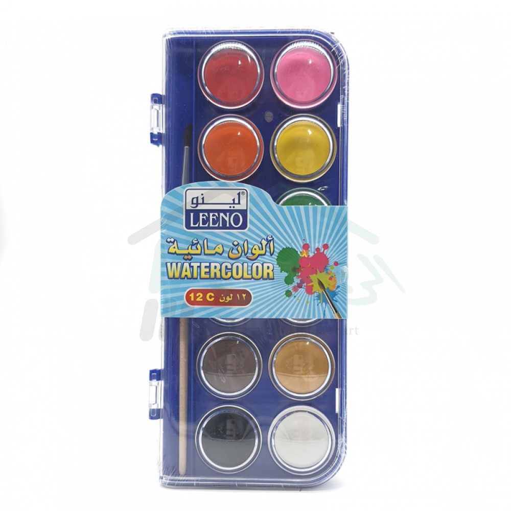Water Color Case with 12 Colors