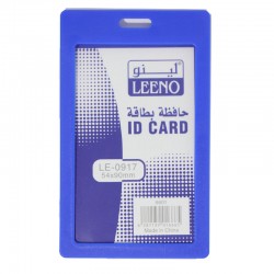 حافظة بطاقة  أزرق طويل54*90ملم لينوLE-0917