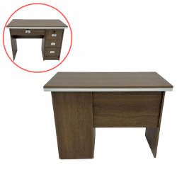 طاولة مكتب خشبي بني مقاس 100سم  رقم SB6010D