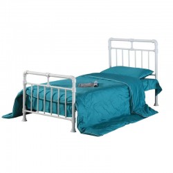 White iron bed, size 190 * 90 * 101 cm, No. SFR50004