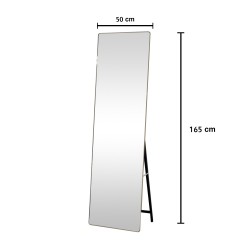  مرآة ستاند ارضية طولية موديل ارتقاع 165سم عرض 50 سم ، موديل : Z-01-3YELLOW