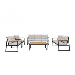 outdoor seating set for 7 people, model: 211004B&L.GREY