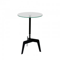  Circular service table with 3 legs: 00876