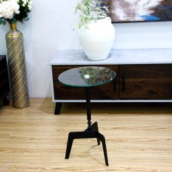  Circular service table with 3 legs: 00876
