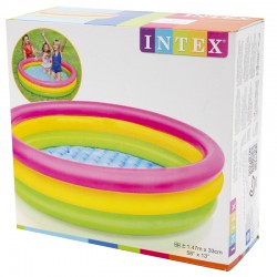 Intex circular pool four rings 1.47 m * 33 cm 13 * 58
