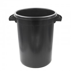 65 liter black cleaning barrel
