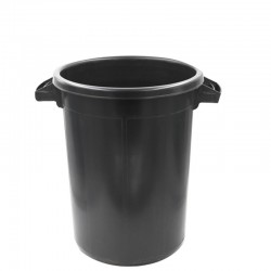 40 liter black cleaning barrel