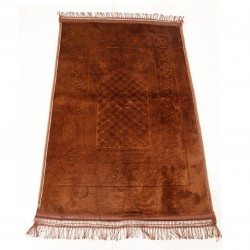 Prayer rug 120 * 80 cm light brown
