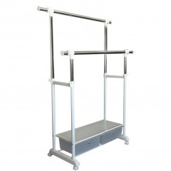  clothes hanger 2 drawers two lines on wheels Model: HN2016K