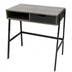   Gray Wooden Office Table CB-19109