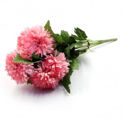   Artificial Pink Flower Handle (daisy flower)) 7 Branches for Party, Office and Home Decoration -CR-7389