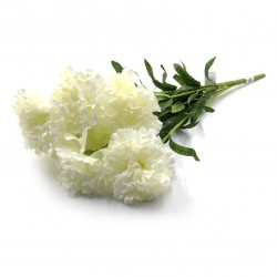   Artificial Flower Bouquet (Common Carnation) 8 Branches for Party, Office and Home Decoration -CR-742