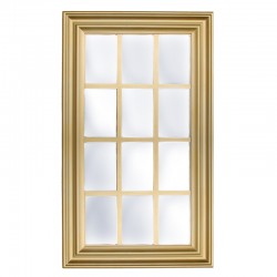  Decorative mirror with golden frame 74 cm