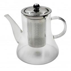   Jug Set With 2 Cups Transparent Thermal Glass With Steel Filter ASK031