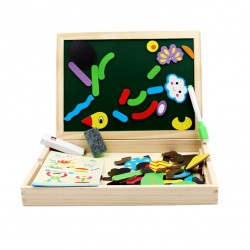  Happy Field Magnetic Jigsaw Board Game With Two Sides