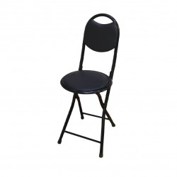 كرسي صغير قابل للطي أسود  رقم: HL-34