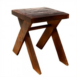 طاولة خدمة خشب  40*40سم رقم: 110065