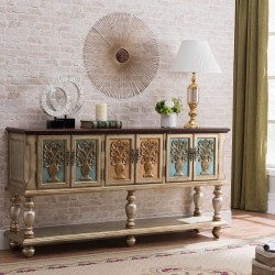  Console made of luxurious wood size 180 cm