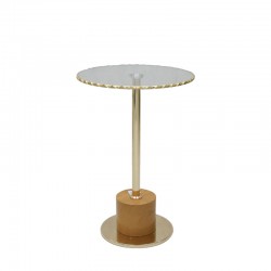 Service Table with Glass Top No. 602781
