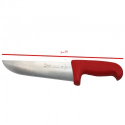 سكين بلغاري أحمر كبير مقاس 22 رقم 32061