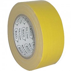  Roco Cloth Tape, Yellow  RQ-20130GRN