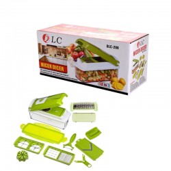 DLC Multifunction Vegetable Cutter 12 In 1 - 1.5 Liter Container Dlc-206
