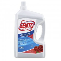 Gento surface cleaner and disinfectant rose fresh scent 3 liters