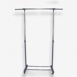 Clothes hanger (clothes stand, clothes hanger) gray column No. 2-6919