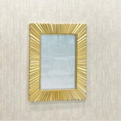  مرآة جدارية ديكور اطار ذهبي مستطيل رقم ID76101