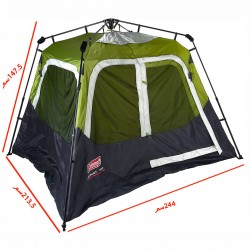 American Coleman Trekking Tent 4 Persons Size 244*213.5*147.5cm