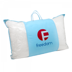 Hotel pillow, filling with soft medium, Freedom, size 60 * 40 * 10 cm