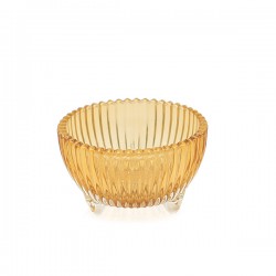 Honey glass sugar bowl No. 220002